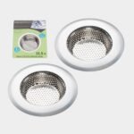 Fengbao 2PCS Kitchen Sink Strainer - Stainless Steel, Large Wide Rim 4.5" Diameter
