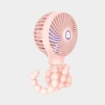 TRELC Mini Handheld Stroller Fan for Office Room Car Traveling BBQ Gym