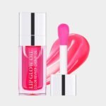 Hydrating Moisturizing Lip Glow Oil, Nourishing Glossy Transparent Plumping Oil