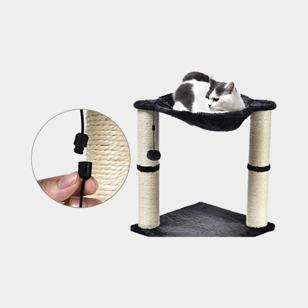 cat-furniture-3.png Cat Tower with Hammock - Image 1
